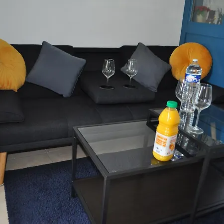 Apartment Cosy Bleu Proche Arena Jo