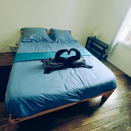 Apartment Cosy Bleu Proche Arena Jo Ivry-sur-Seine